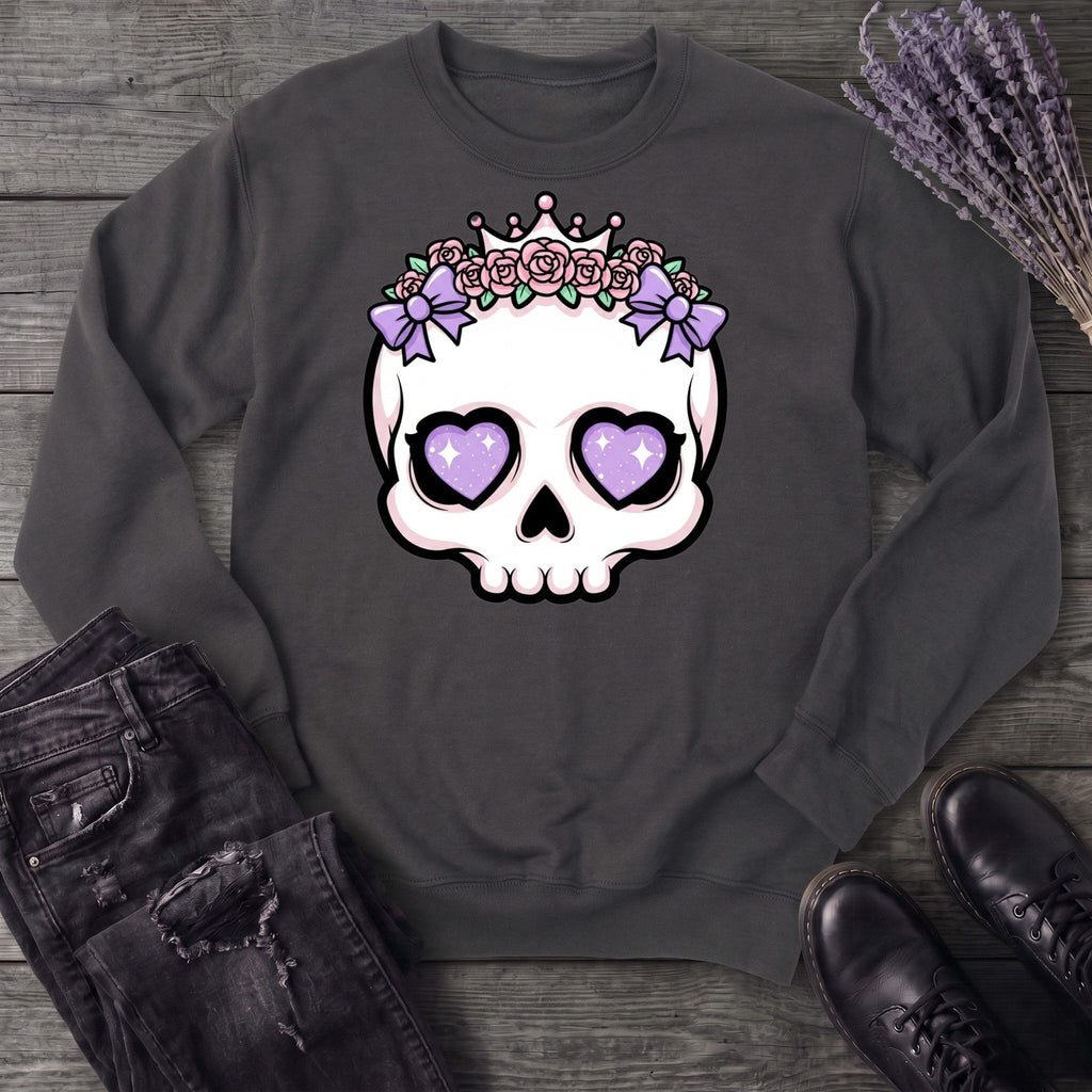 Cute Princess Skull Sweatshirt