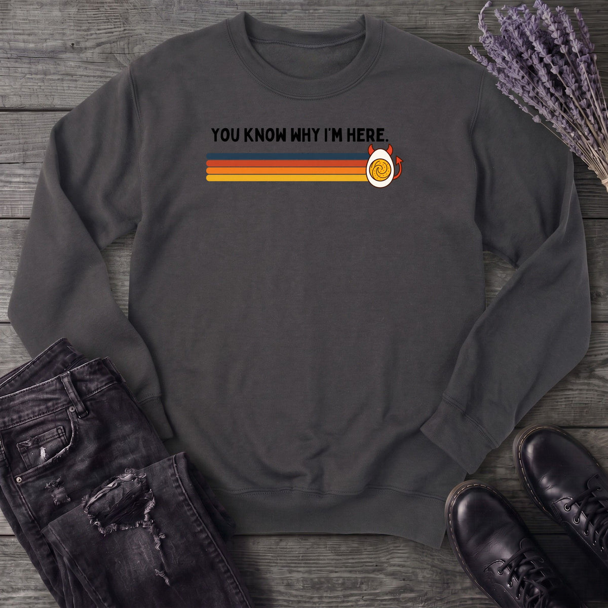 Retro Deviled Egg Sweatshirt