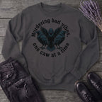 murdering bad vibes Sweatshirt