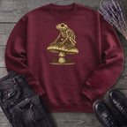 Frog Skeleton Mushroom Sweatshirt
