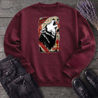 Grunge Howl Collage Sweatshirt