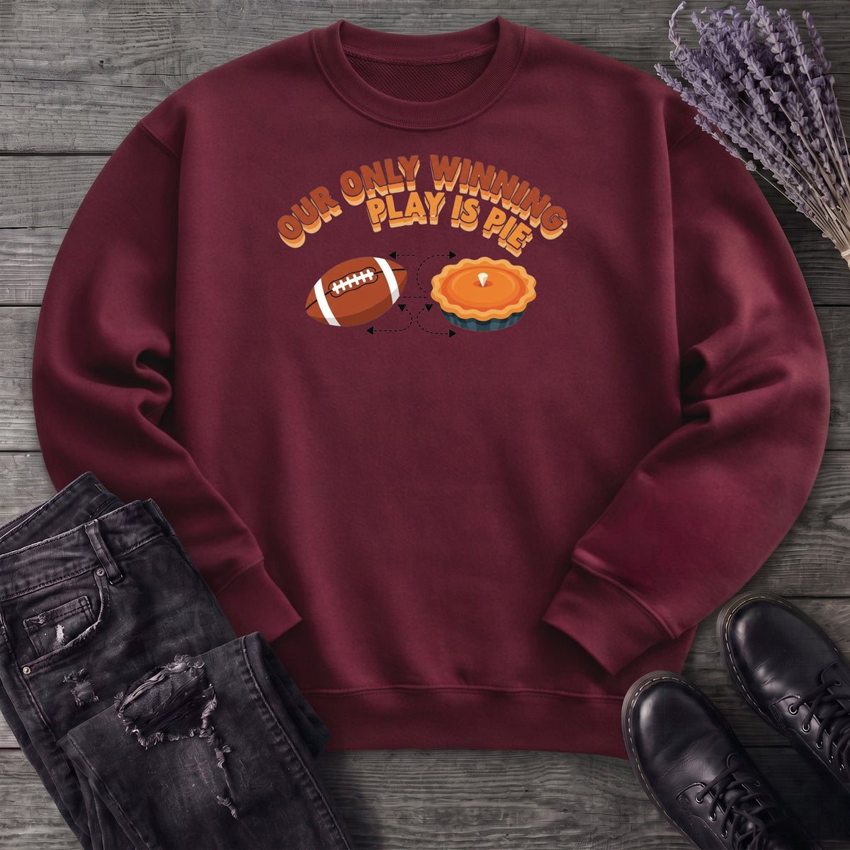Winning Play Pie Sweatshirt