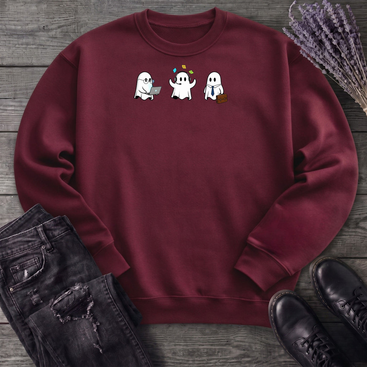 Ghost Trio Office Sweatshirt