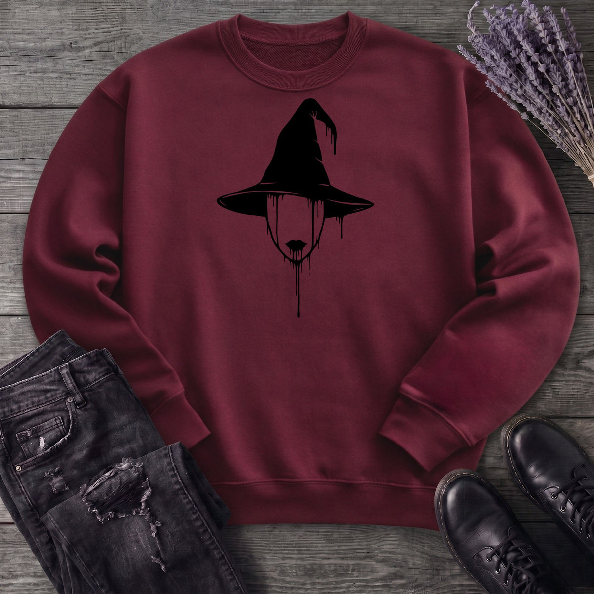 Shadow Drip Witch Sweatshirt