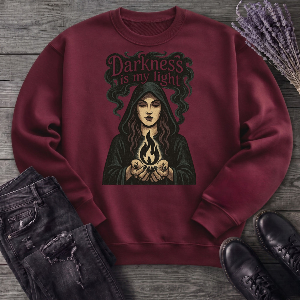 Darkness Is My Light Sweatshirt