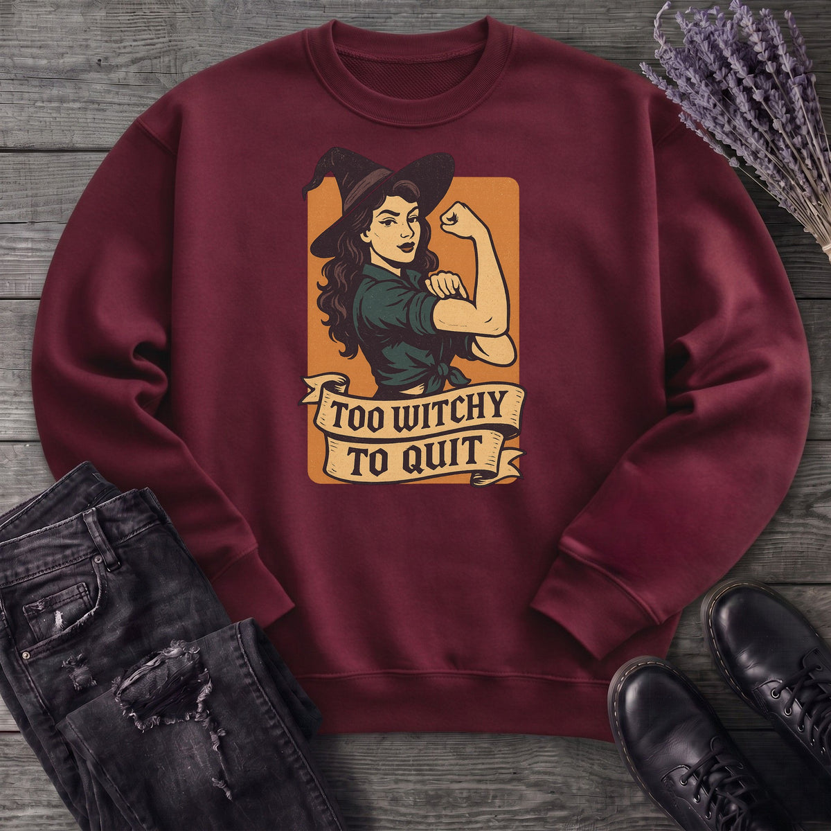 Too Witchy Sweatshirt