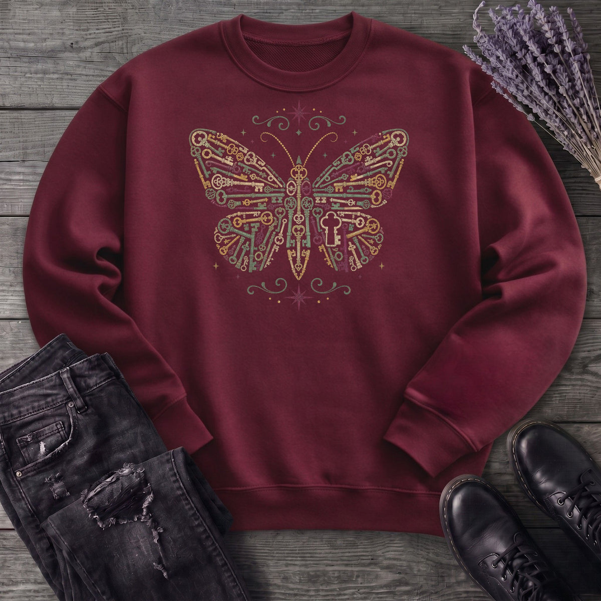 Butterfly Keys Sweatshirt