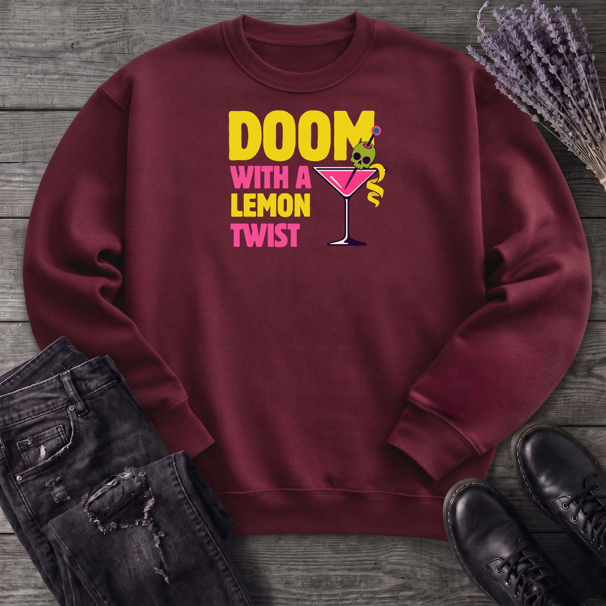 Doom With A Lemon Twist Sweatshirt