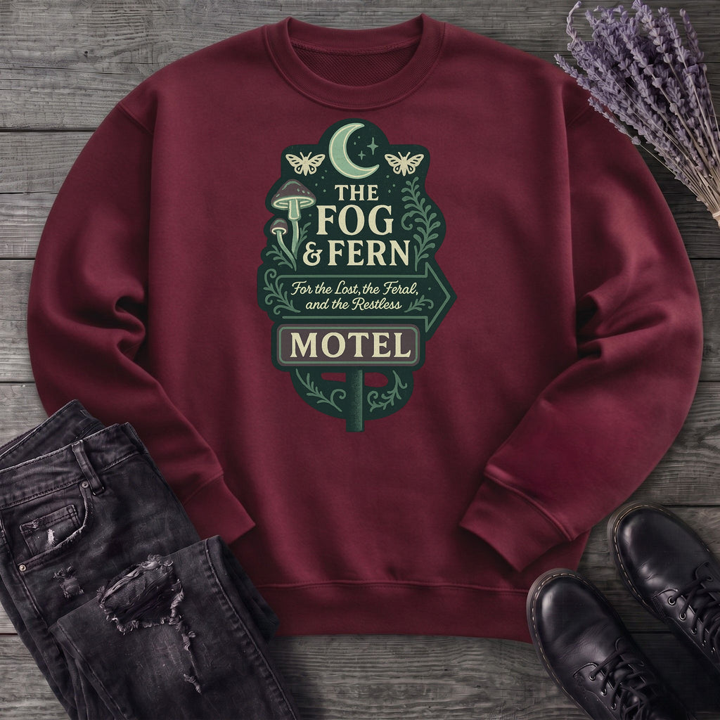 The Fog And Fern Motel Sweatshirt