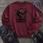 Grunge Skull Sweatshirt