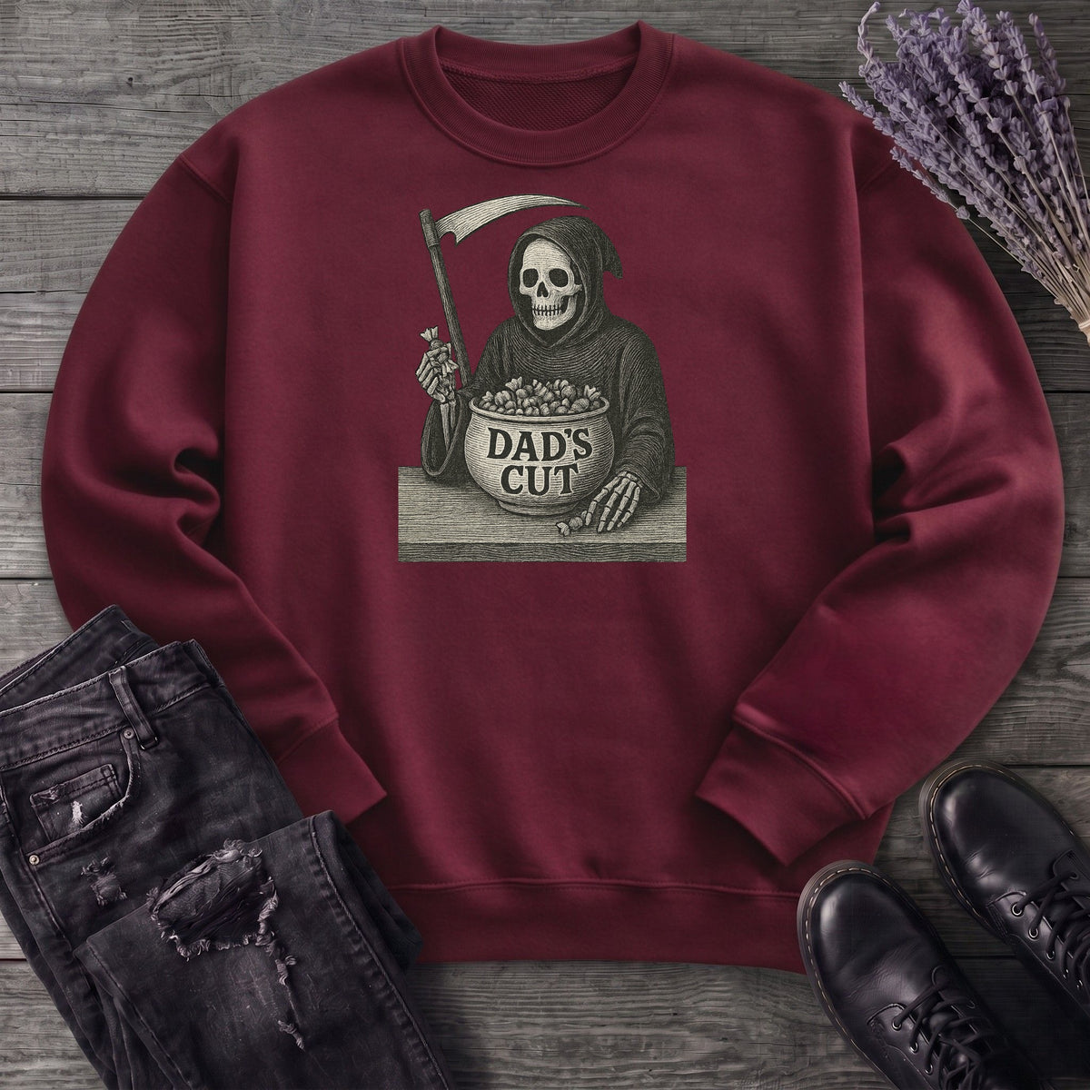 Dad's Cut Sweatshirt