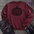 Linocut Pumpkin Sweatshirt