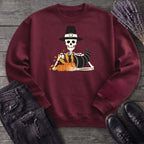 Pilgrim Skeleton Cornucopia Sweatshirt