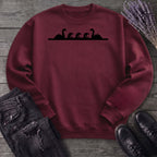 Loch Ness Silhouette Stripe Sweatshirt