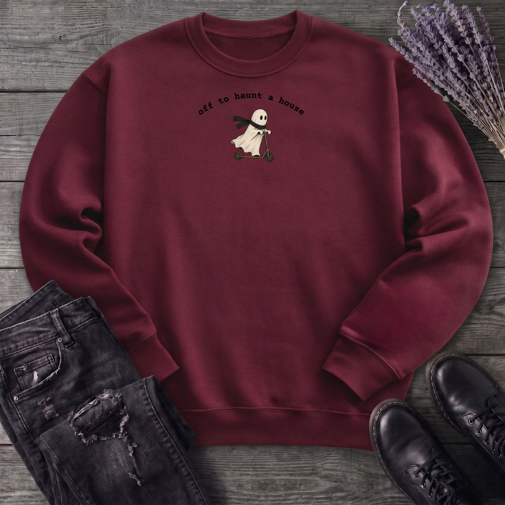 Off To Haunt A House Sweatshirt
