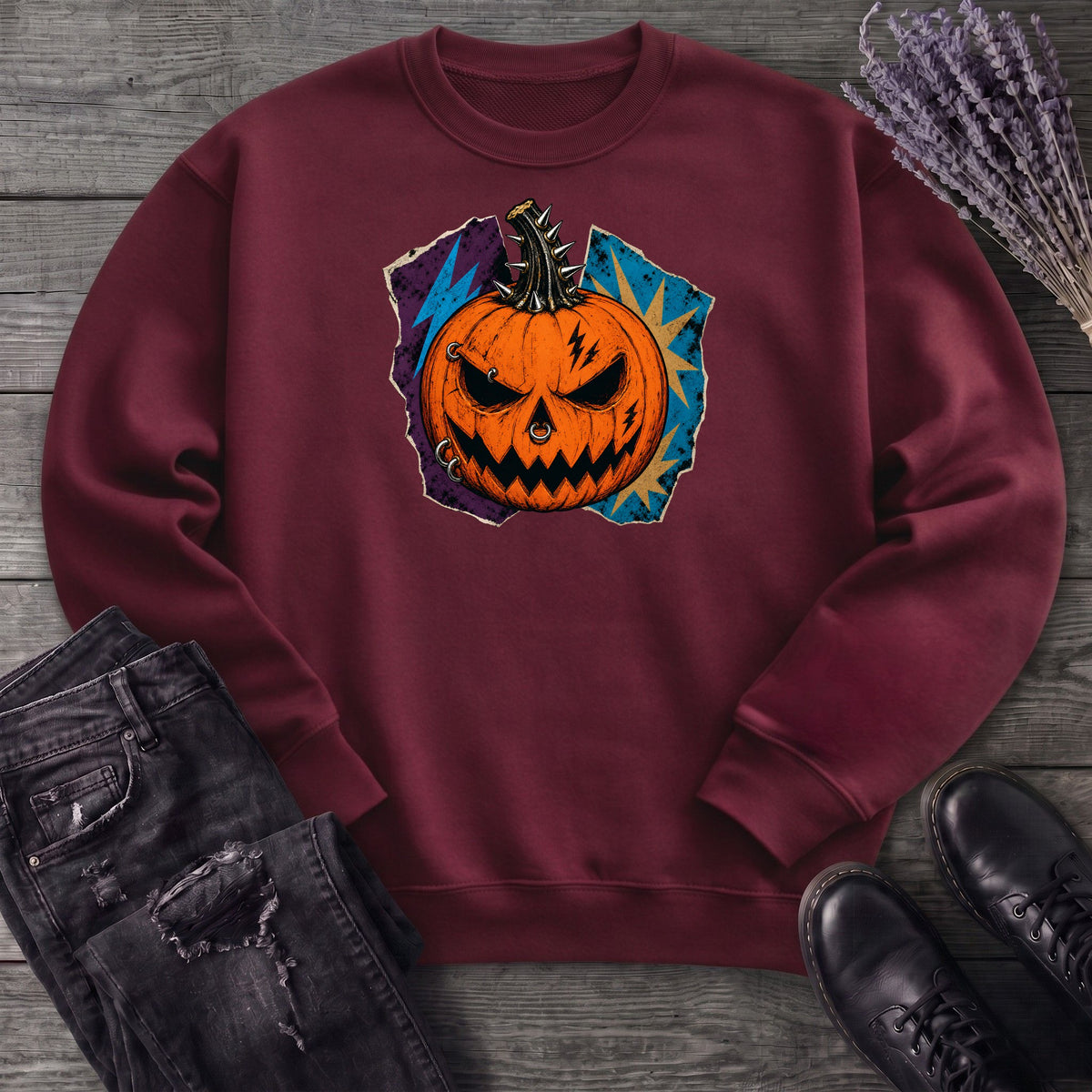 Punk-in Sweatshirt
