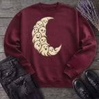 crescent moon ghosts Sweatshirt
