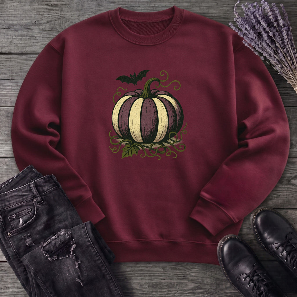 Striped Pumpkin Sweatshirt