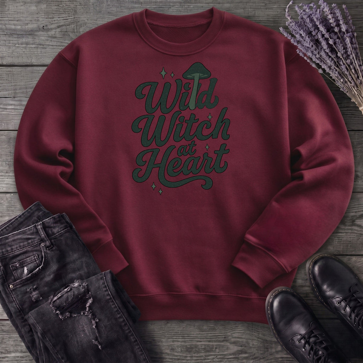 Wild Witch At Heart Sweatshirt