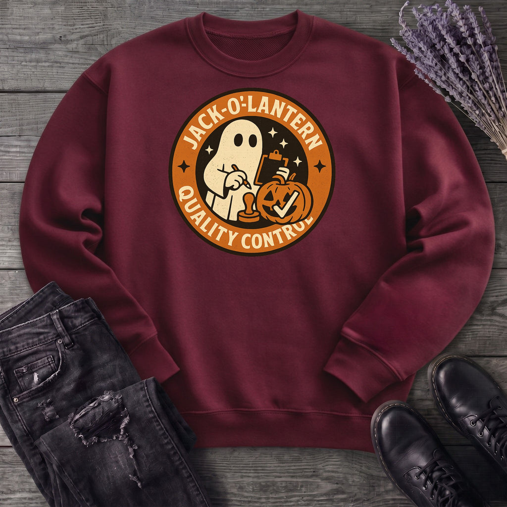 Jack O Lantern Quality Control Sweatshirt