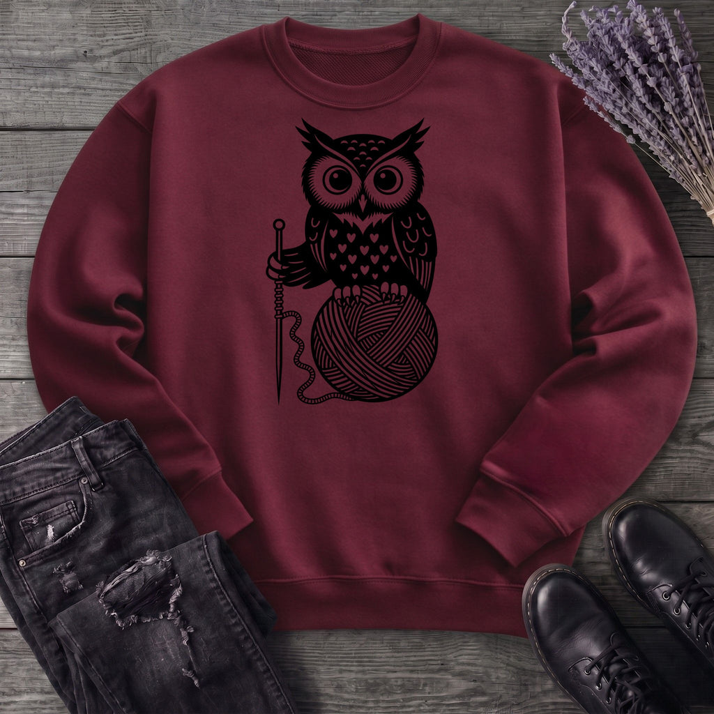 Owl And Yarn Sweatshirt