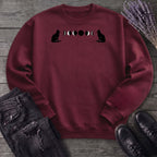Cat Moon Phases Sweatshirt