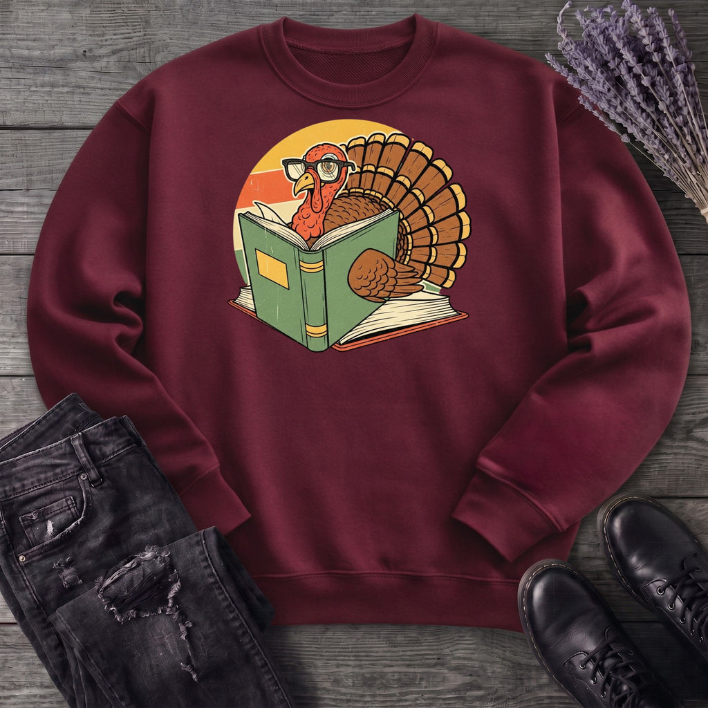Turkey Reading Sweatshirt