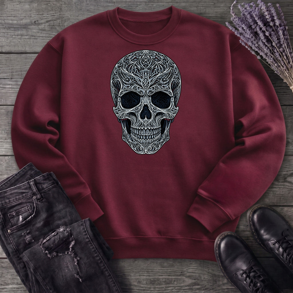 Filigree Skull Sweatshirt