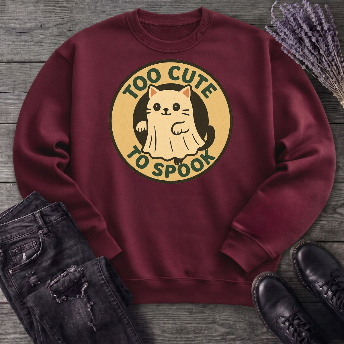 Too Cute To Spook Sweatshirt