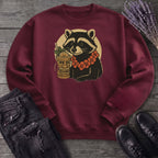 Raccoon Tiki Sweatshirt
