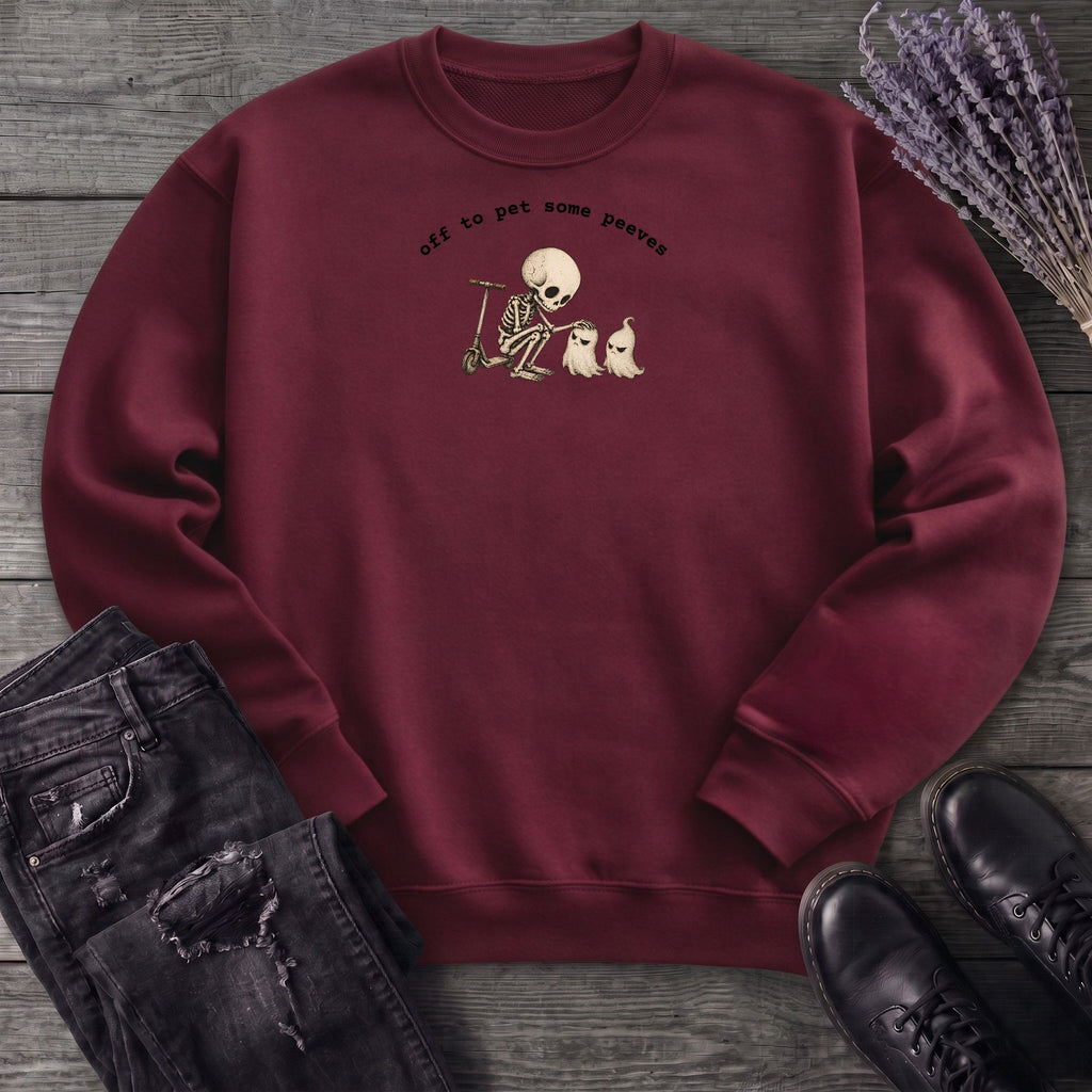 Off To Pet Some Peeves Sweatshirt