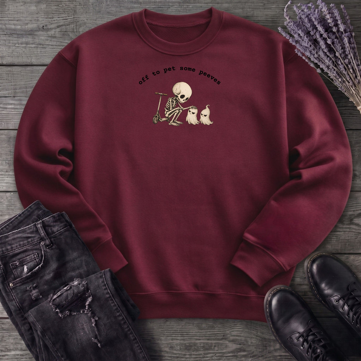 Off To Pet Some Peeves Sweatshirt
