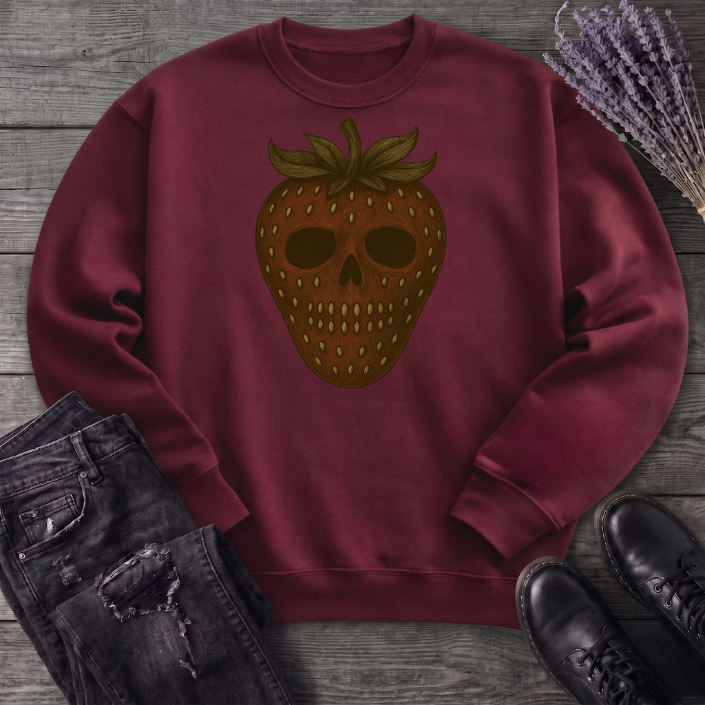 Strawberry Skull Sweatshirt