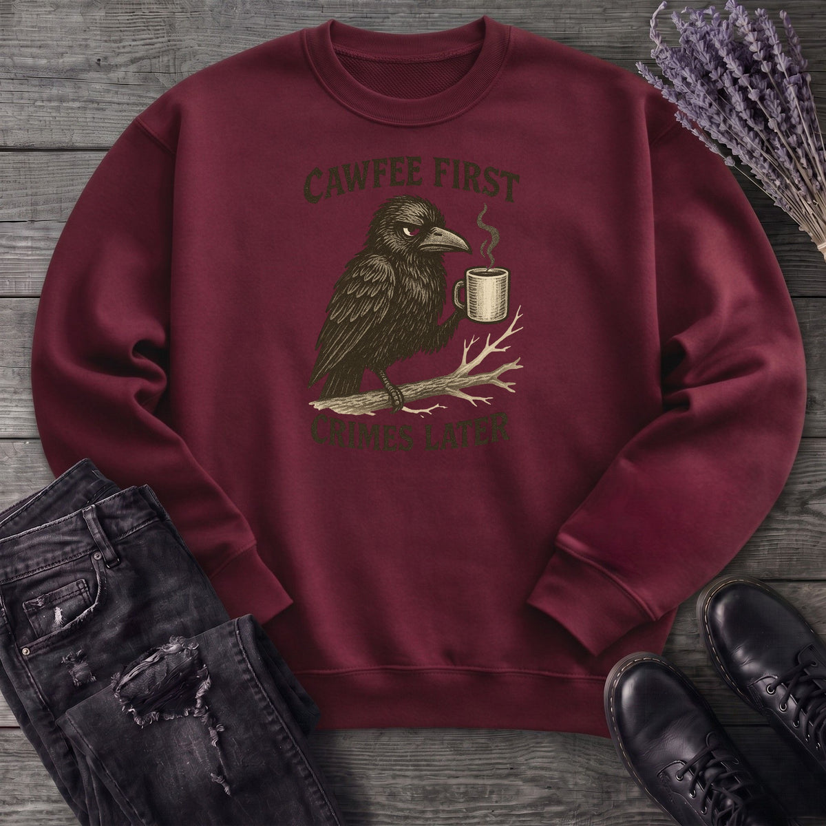Cawfee First Sweatshirt