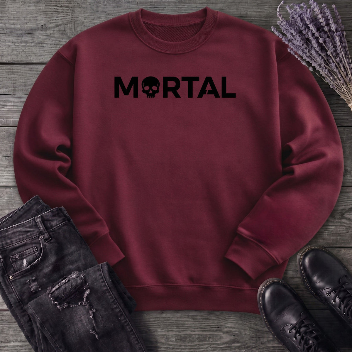 Mortal Skull Sweatshirt