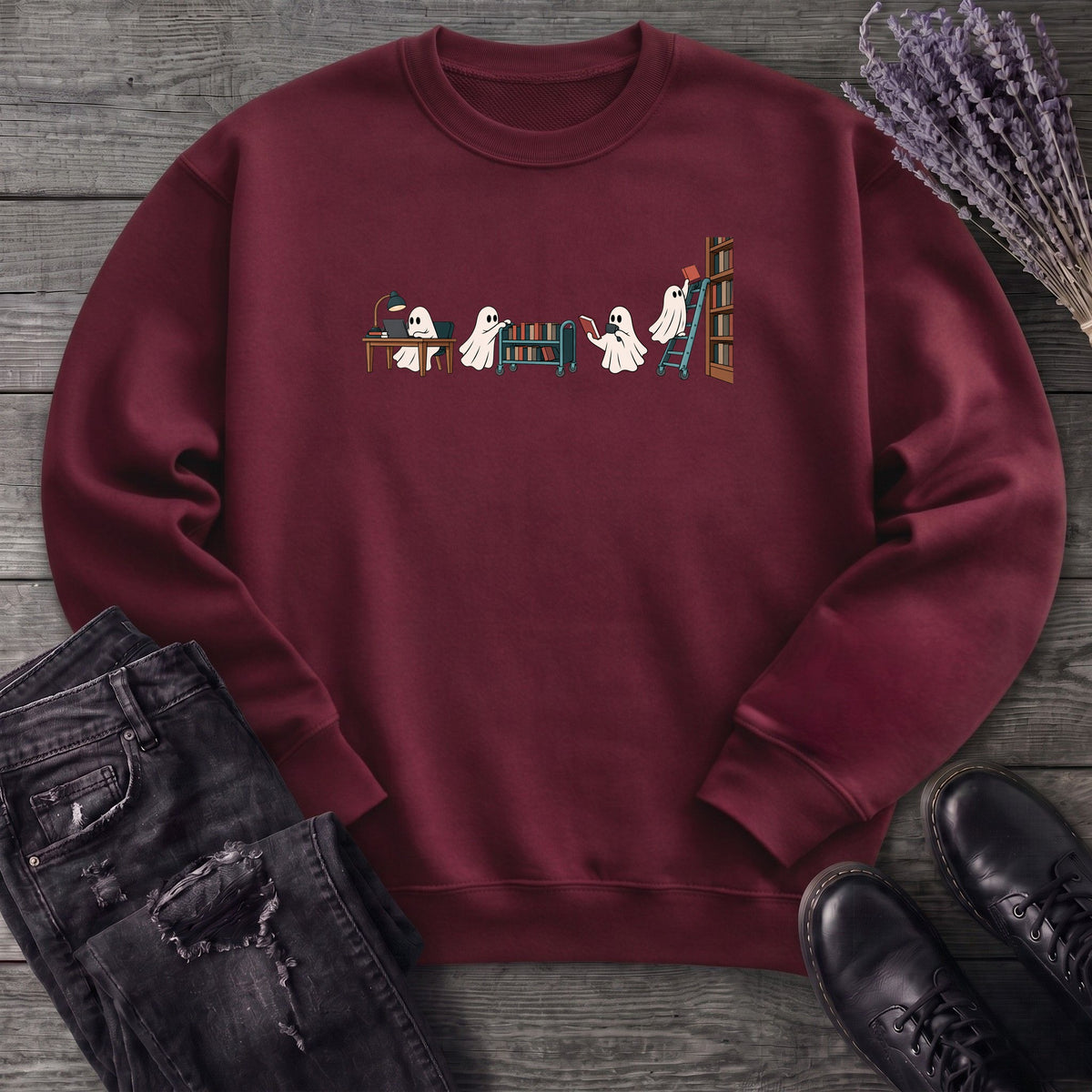Library Ghosts Sweatshirt