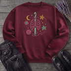 Ribbed Crochet Sweatshirt