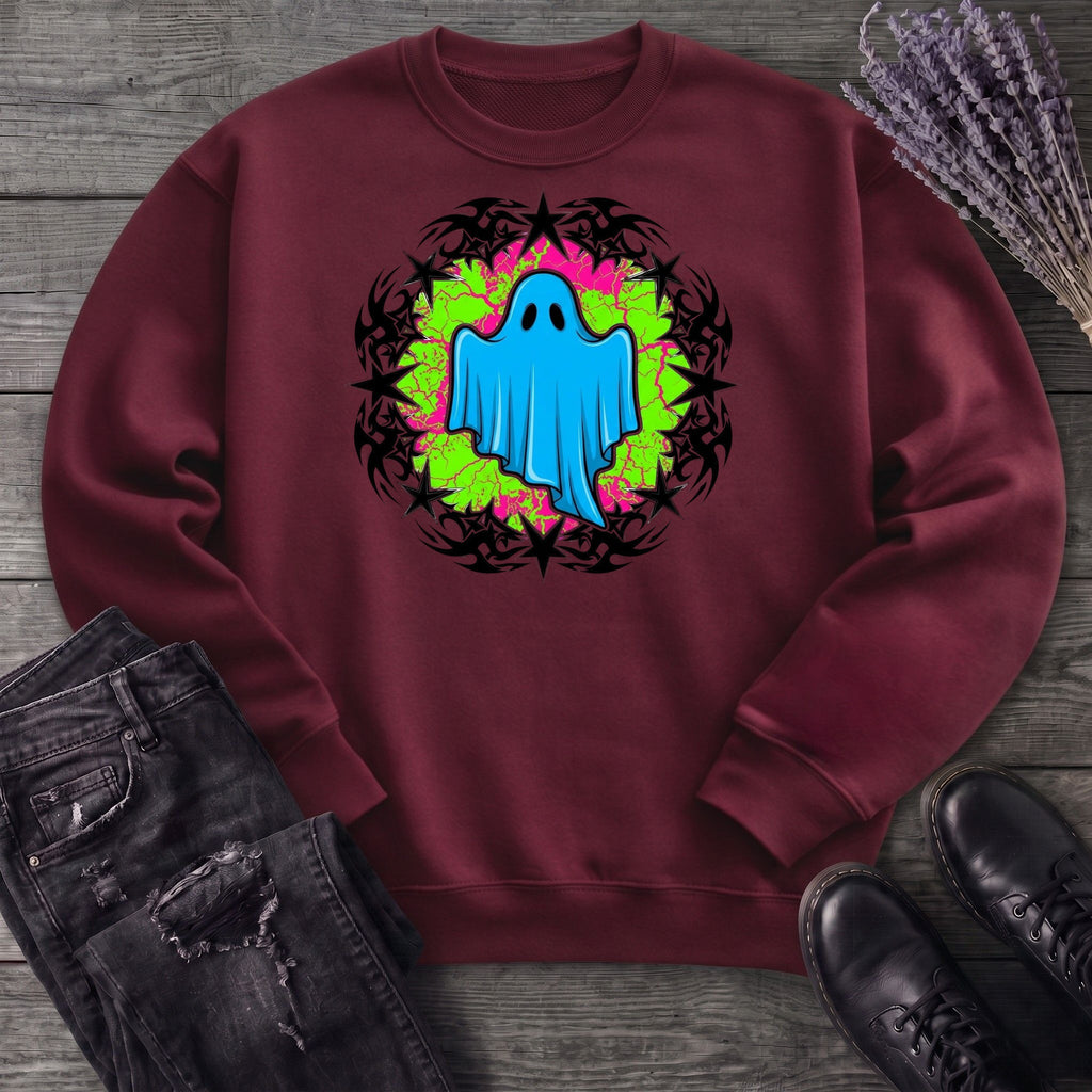 Grunge Star Ghost Sweatshirt