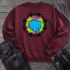 Grunge Star Ghost Sweatshirt