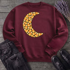 Candy Corn Crescent Moon Sweatshirt