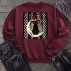 PolkaDot Witchy Cat Sweatshirt