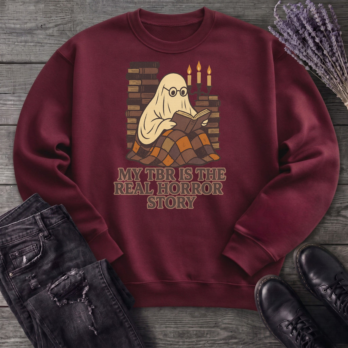 My Tbr Is The Real Horror Story Sweatshirt