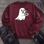 Ghost Heart Coffee Sweatshirt