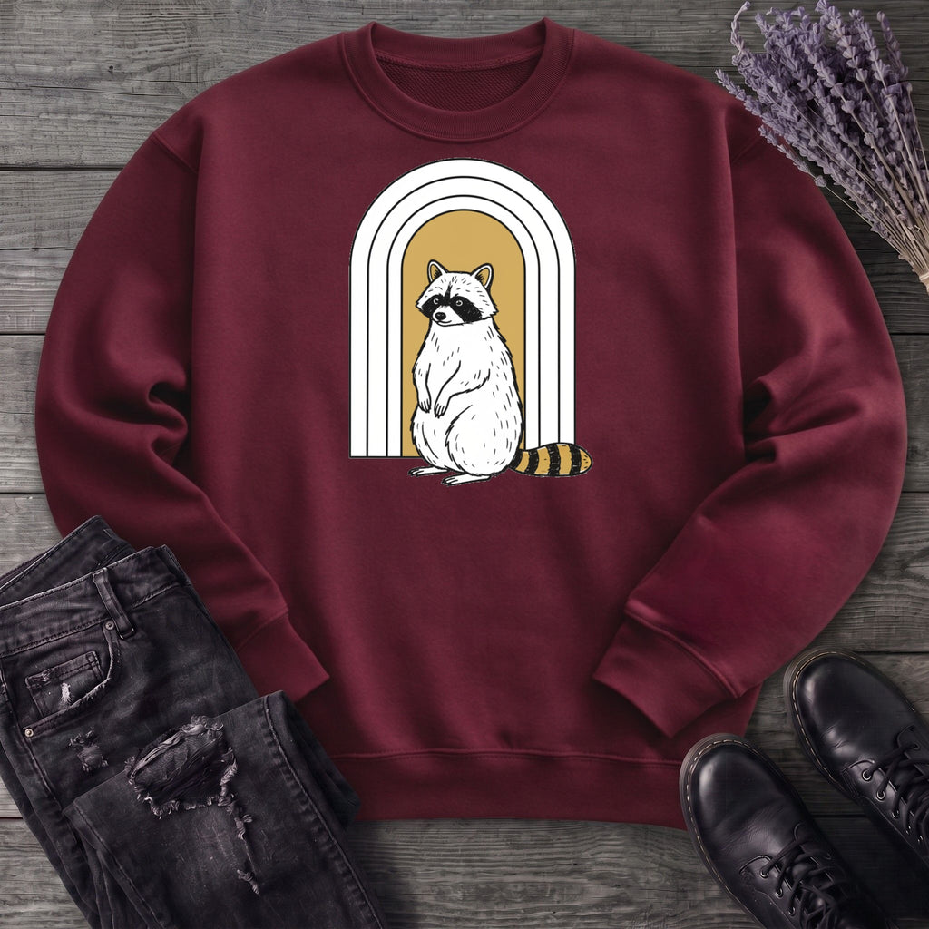 Raccoon Arch Sweatshirt