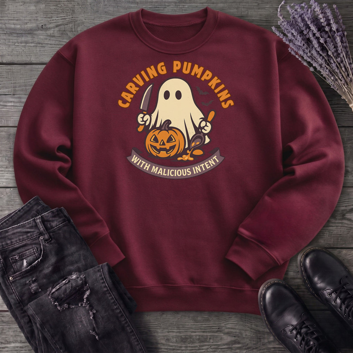 Carving Pumpkins Evolved Sweatshirt
