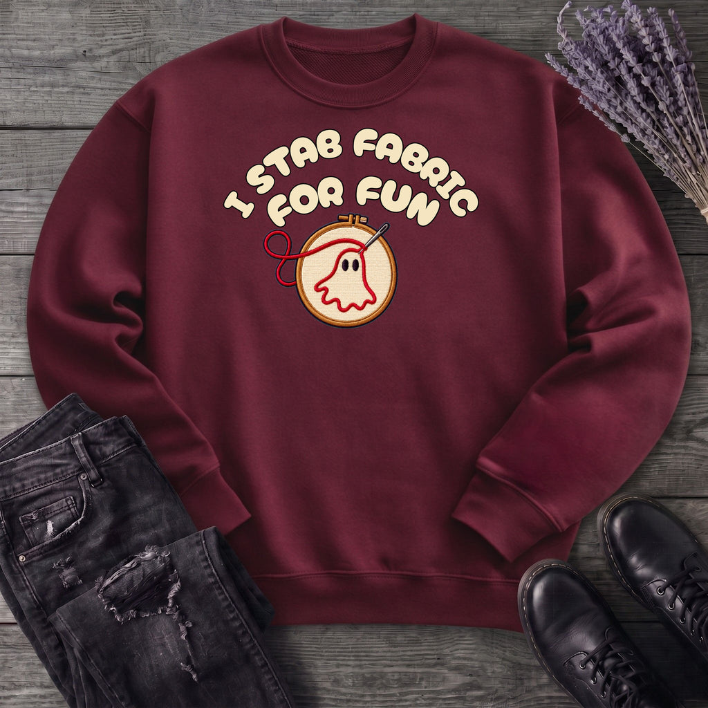 Stab Fabric Sweatshirt
