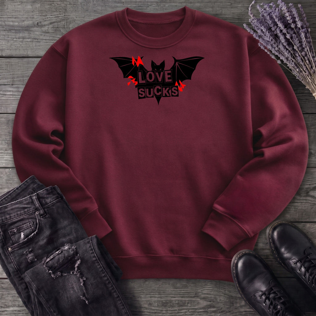 Love Sucks Punk Bat Sweatshirt
