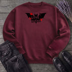 Love Sucks Punk Bat Sweatshirt