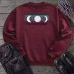 Grunge Moon Phase Trio Sweatshirt