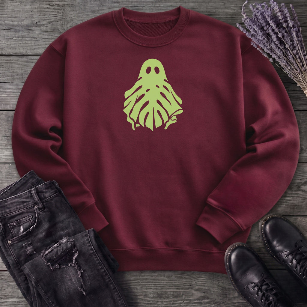 Monstera Ghost Sweatshirt
